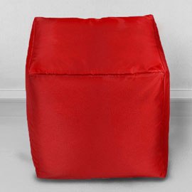 Пуфик-кубик Красный, оксфорд