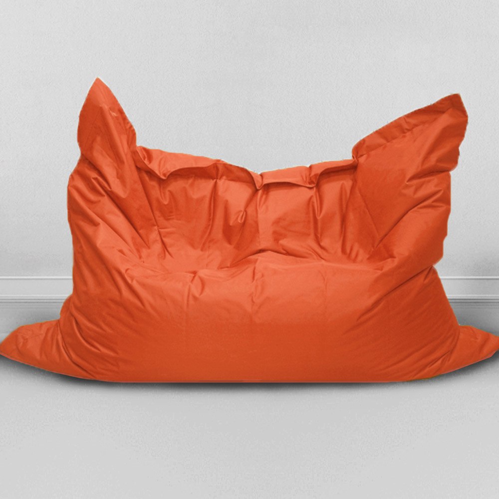 Кресло-подушка, Апельсин, размер XХXХL-Комфорт, оксфорд