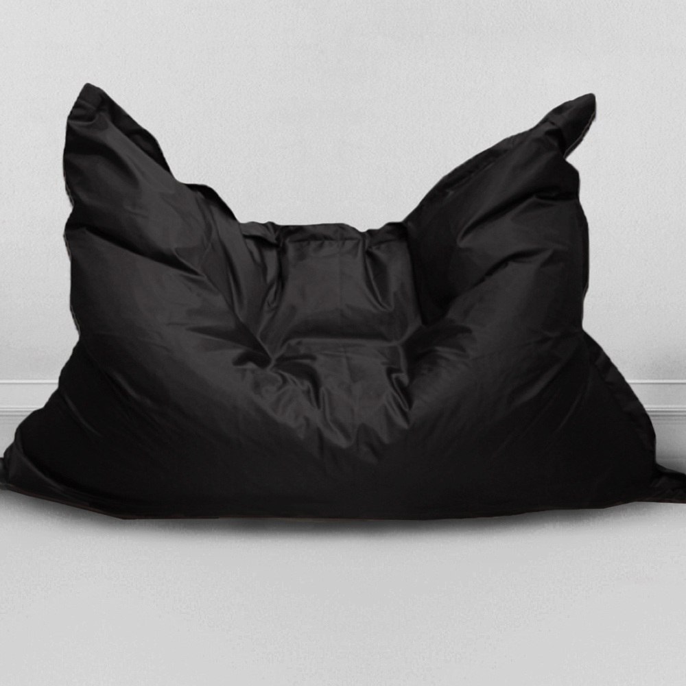 Кресло-подушка, Черный, размер XХXХL-Комфорт, оксфорд