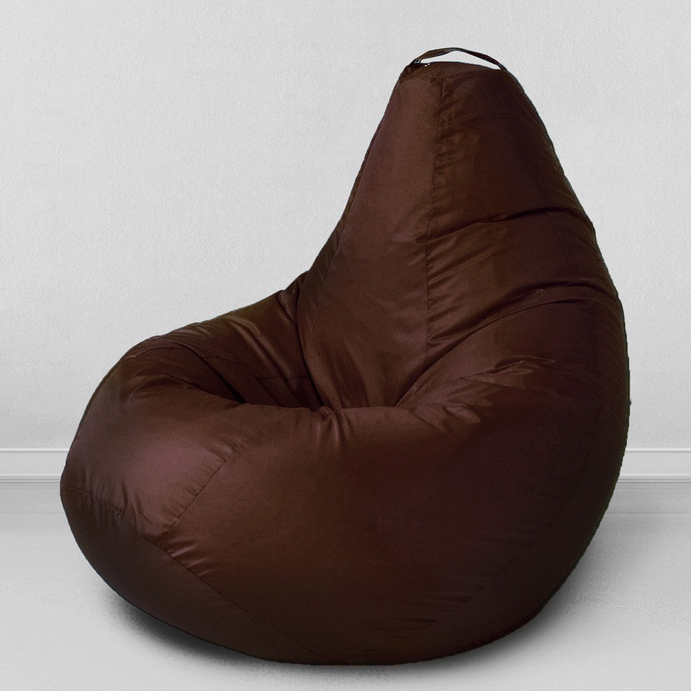 Кресло-мешок груша Шоколадный, размер XХXХL-Комфорт, оксфорд