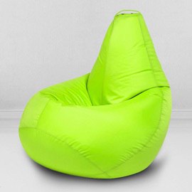 Кресло-мешок груша Салатовый неон, размер XХХL-Стандарт, оксфорд 0