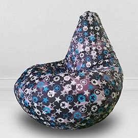 Кресло-мешок груша Фабрика звезд, размер XL-Компакт, оксфорд
