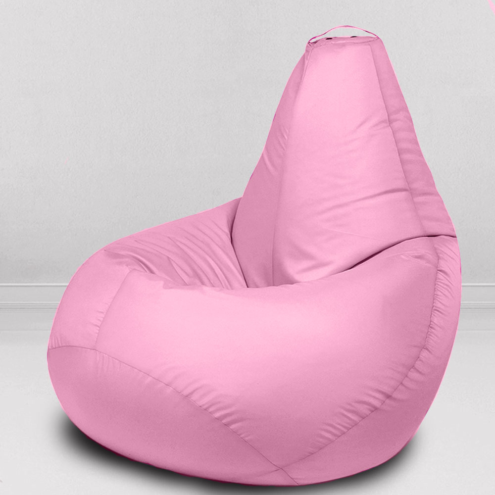 Кресло-мешок груша Пыльно-розовый, размер XХXХL-Комфорт, оксфорд