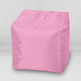 Пуфик-кубик Пыльно-розовый, оксфорд