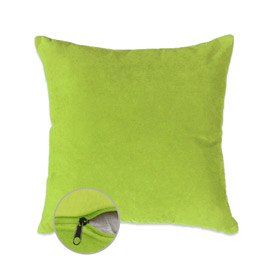 Декоративная подушка Салатовая, мебельная ткань 0