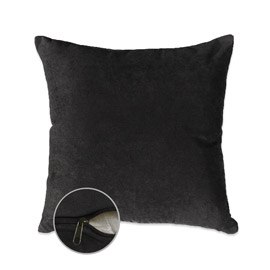 Декоративная подушка Темная ночь, мебельная ткань 1