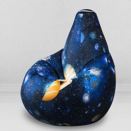 Кресло-мешок груша Космос, размер XХХL-Стандарт, мебельный хлопок