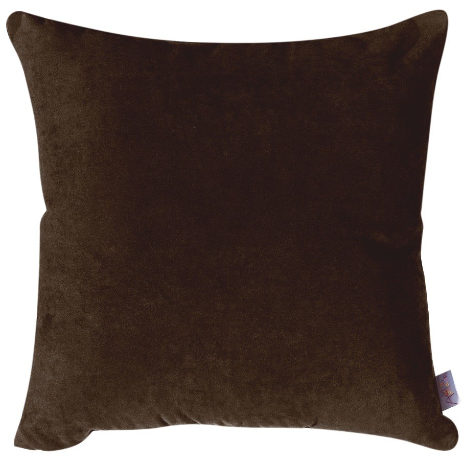 Декоративная подушка Горький шоколад, мебельная ткань