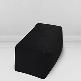 Пуфик Подставка Черный, мебельная ткань 0