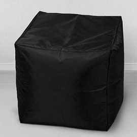 Пуфик-кубик Черный, оксфорд