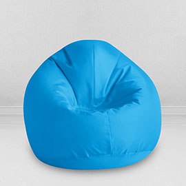 Кресло-мешок груша Kids Темно-голубой, размер M, оксфорд
