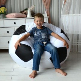 Кресло-мешок Мяч Мидлсбро, размер ХXL, оксфорд 0