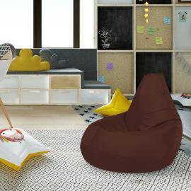 Кресло-мешок груша Шоколад, размер XL-Компакт, оксфорд 0