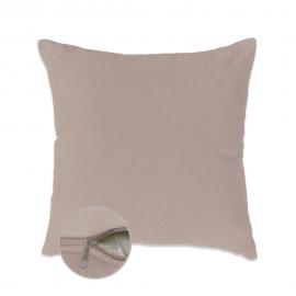 Декоративная подушка Бежевая, мебельная ткань 2