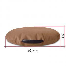 Подушка на пол Сидушка Шоколад, мебельная ткань 5