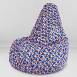Кресло-мешок груша Озорные смайлы, размер ХХL-Миди, оксфорд