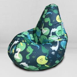 Кресло-мешок груша Приключения Дино, размер ХХL-Миди, оксфорд 0