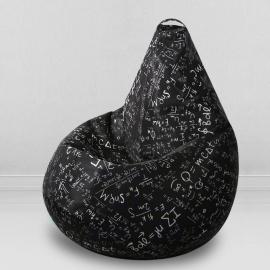 Кресло-мешок груша Арифметика, размер ХХL-Миди, мебельный хлопок 0