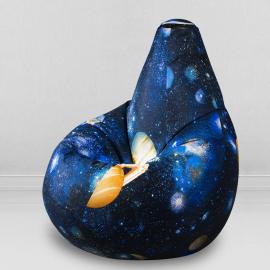 Кресло-мешок груша Космос, размер ХХL-Миди, мебельный хлопок
