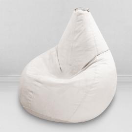 Кресло-мешок груша Латте, размер ХХL-Миди, мебельный велюр