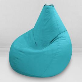 Чехол для кресла мешка Бирюза, размер Комфорт, мебельная ткань Киви 0