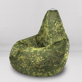 Кресло-мешок груша Хаки размер XL-Компакт, оксфорд 0