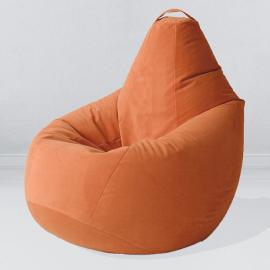 Кресло-мешок груша Лисий, размер XХХXL-Комфорт, мебельный велюр 0