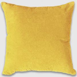 Декоративная подушка Желтая, мебельная ткань 0
