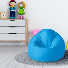 Кресло-мешок груша Kids Темно-голубой, размер M, оксфорд 2
