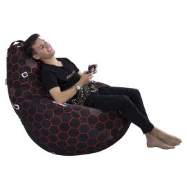 Кресло-мешок груша Counter Strike, размер XХXХL-Комфорт, мебельный хлопок 6