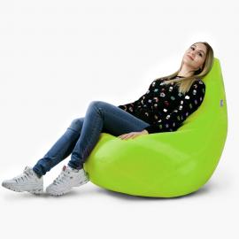 Кресло-мешок груша Ананасовая вечеринка, размер XХХL-Стандарт, мебельный хлопок и оксфорд 3