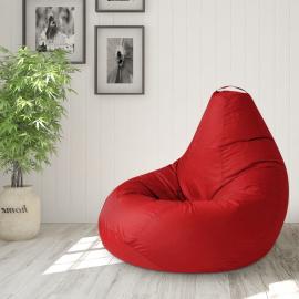 Кресло-мешок груша Красный, размер XХХXL-Комфорт, оксфорд 6