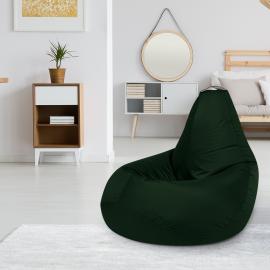 Кресло-мешок груша Темно-зеленый, размер XХХL-Стандарт, оксфорд 2