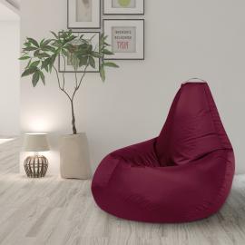 Кресло-мешок груша Бордовый, размер XХХL-Стандарт, оксфорд 2