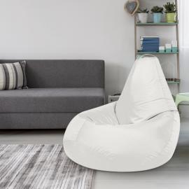Кресло-мешок груша Белый, размер XХXХL-Комфорт, оксфорд 0