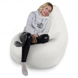 Кресло-мешок груша Белый, размер XХXХL-Комфорт, оксфорд 6