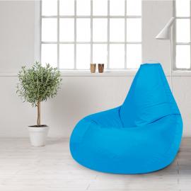 Кресло-мешок груша темно-голубой, размер XХХL-Стандарт, оксфорд 0