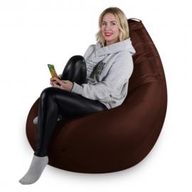 Кресло-мешок груша Шоколадный, размер XХXХL-Комфорт, оксфорд 0