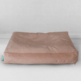 Лежак для собаки Бежевый, размер XS, мебельная ткань