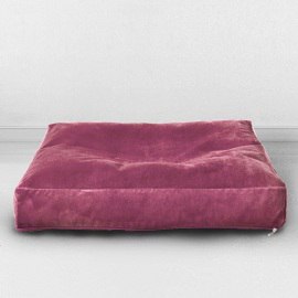Лежак для собаки Незрелая слива, размер M, мебельная ткань