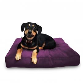 Лежак для собаки Баклажан, размер S, мебельная ткань 1