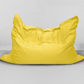 Кресло-подушка, Желтый, размер XХXХL-Комфорт, оксфорд