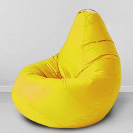 Кресло-мешок груша Желтый, размер XХXХL-Комфорт, оксфорд