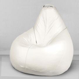 Кресло-мешок груша Молоко, размер XХХL-Стандарт, экокожа 0