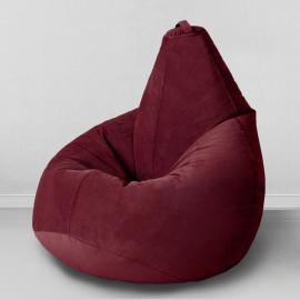Кресло-мешок груша Бордо, размер ХХL-Стандарт, мебельный велюр