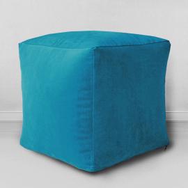 Пуфик-кубик Бирюза, мебельная ткань 0
