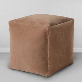 Пуфик-кубик Шоколад, мебельная ткань 0