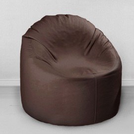 Кресло-мешок Лаунж Шоколад, размер ХXXХL, экокожа