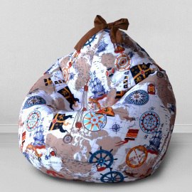 Кликните для увеличения изображения Пуфик-мешок КАРТА