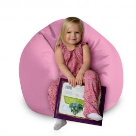 Кресло-мешок груша Kids Пыльно-розовый, размер M, оксфорд 1